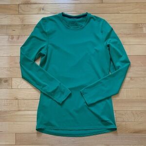 Patagonia Teal Women's Long Sleeve Performance Top